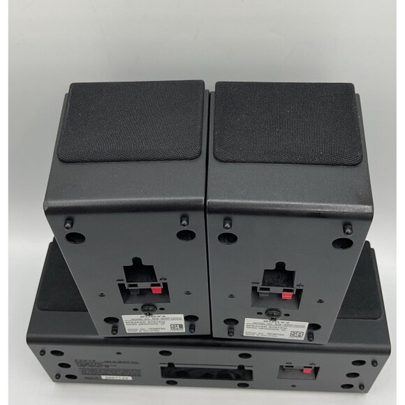 SONY SS-SRP1200 x2 and SS-CNP1200 Center Channel Speaker ~ 3 Speaker Set. Tested - Picture 7 of 12